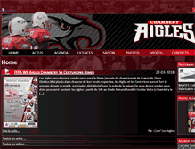 Tablet Screenshot of les-aigles.com